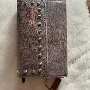 Wrangler Brown Studded Wallet